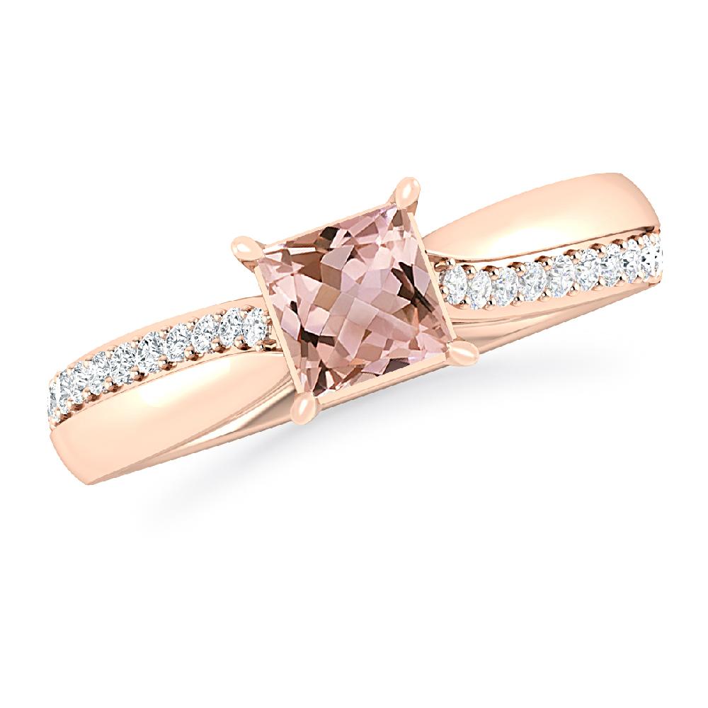 Rose Gold - Morganite