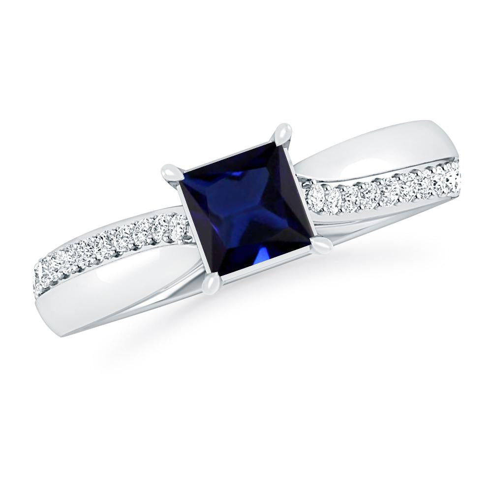 White Gold - Sapphire