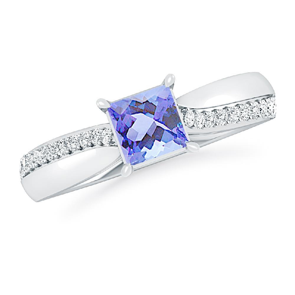 White Gold - Tanzanite