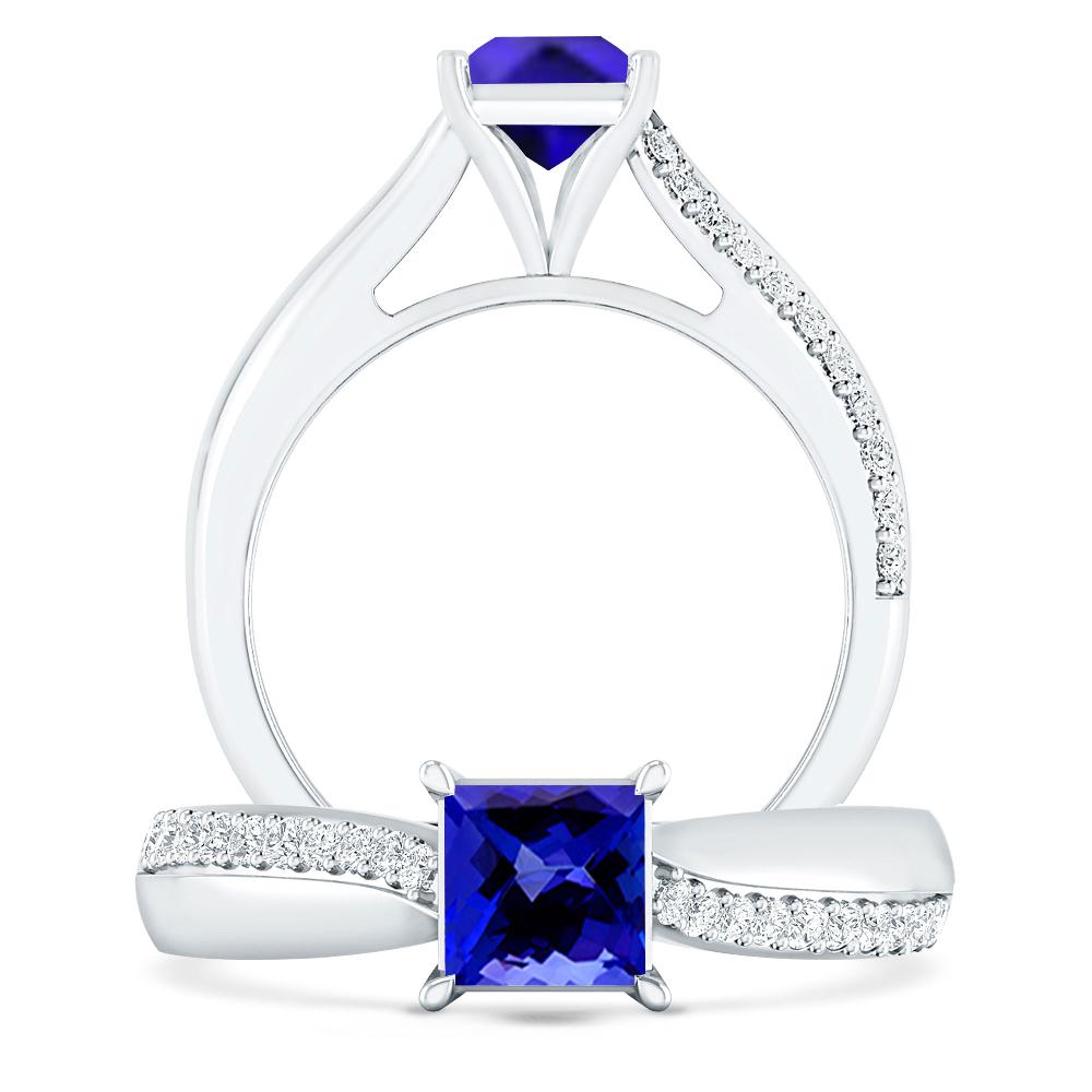 White Gold - Tanzanite