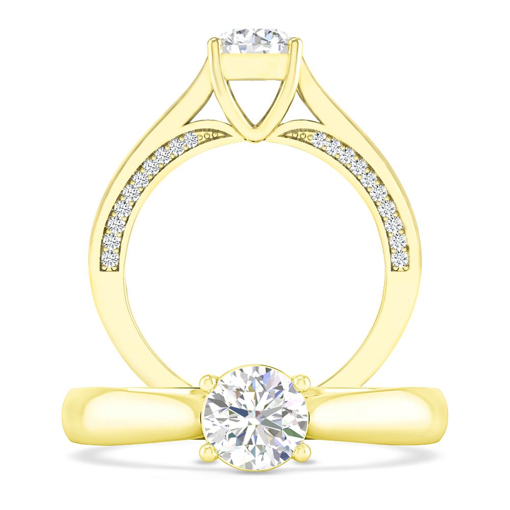 Yellow Gold - Diamond