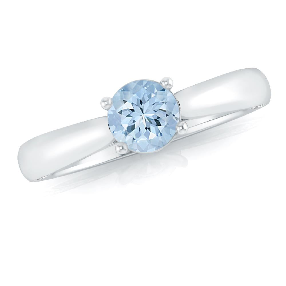 White Gold - Aquamarine