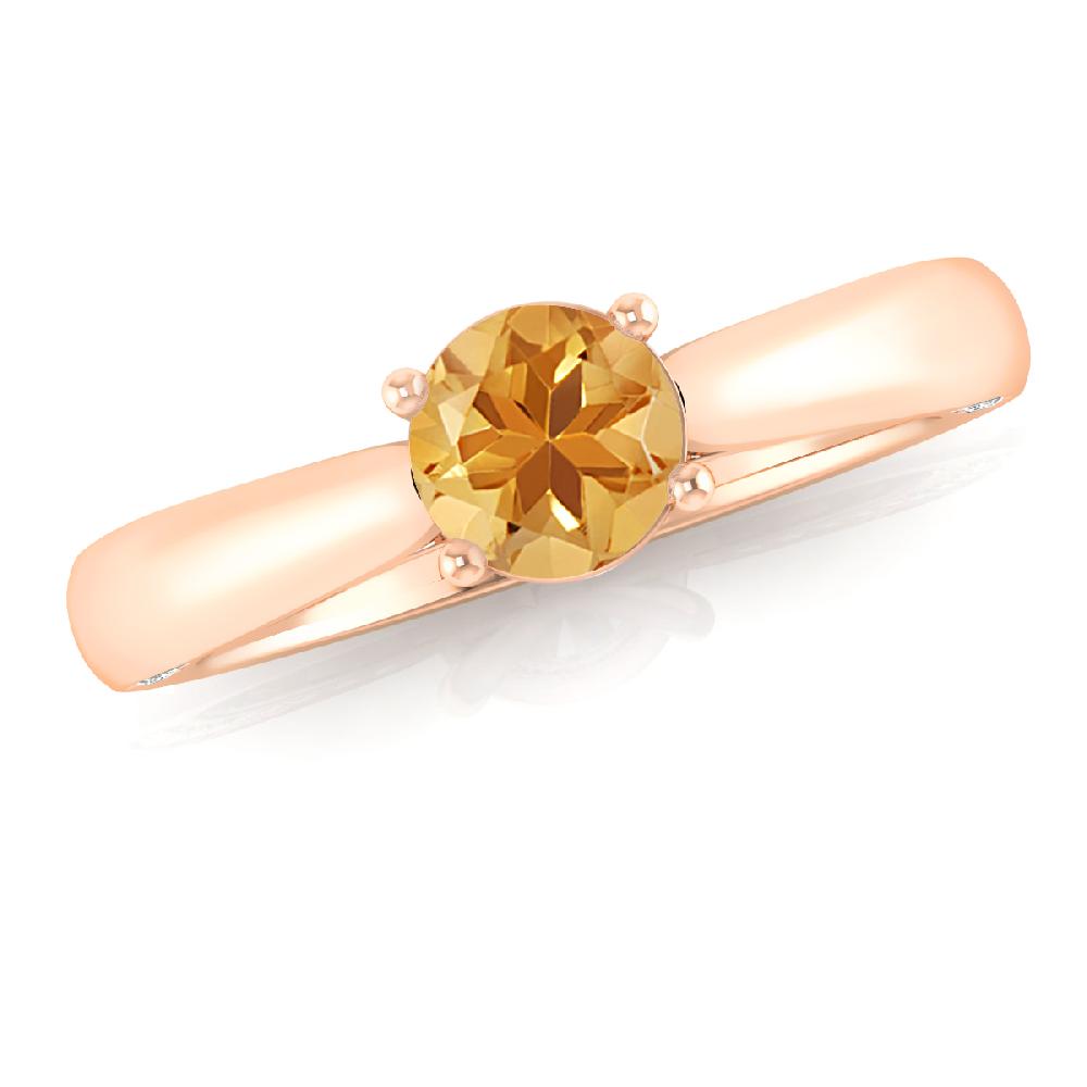 Rose Gold - Citrine