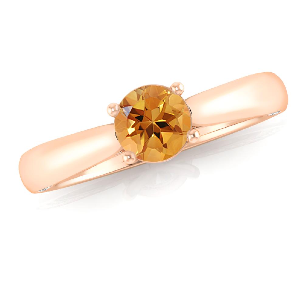 Rose Gold - Citrine