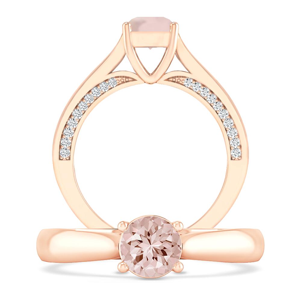 Rose Gold - Morganite