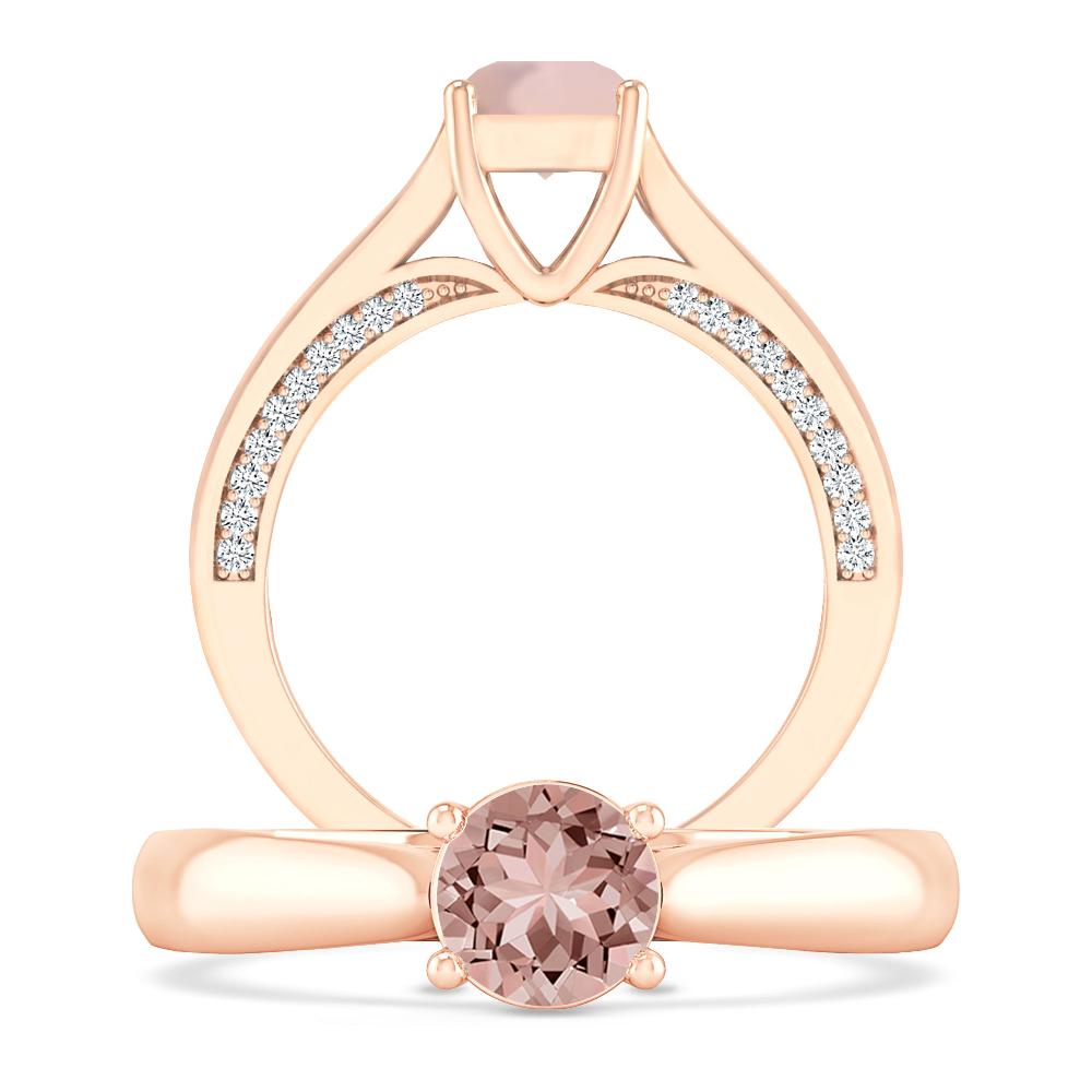 Rose Gold - Morganite