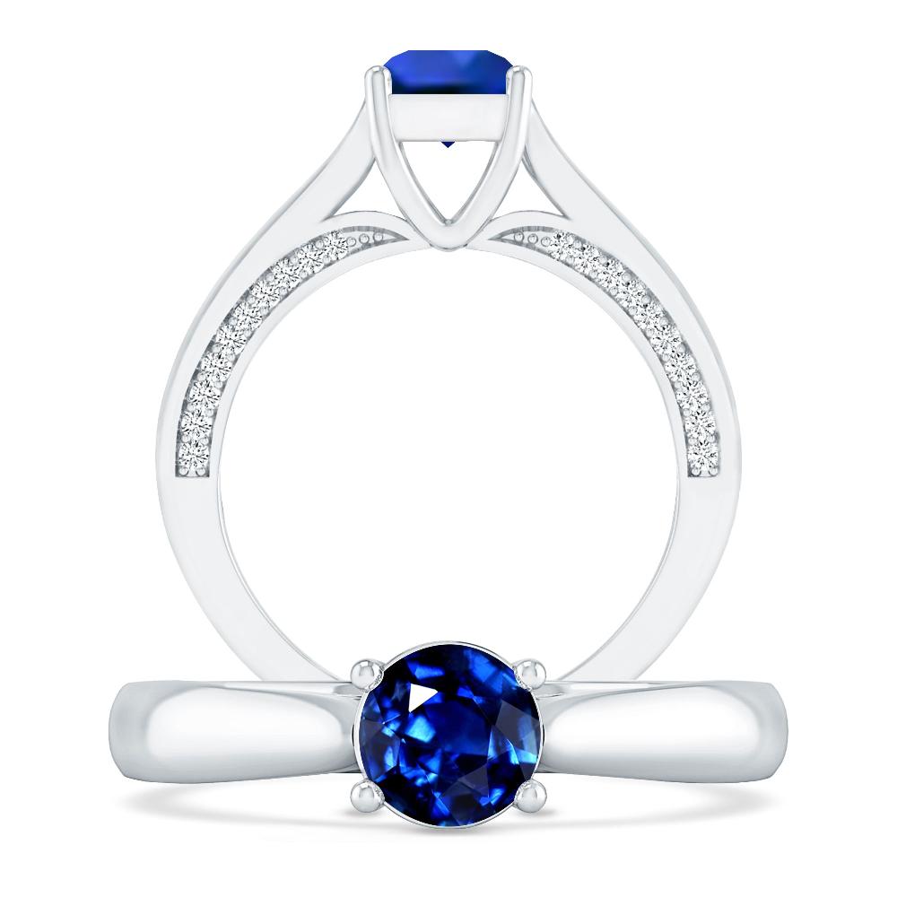 White Gold - Sapphire