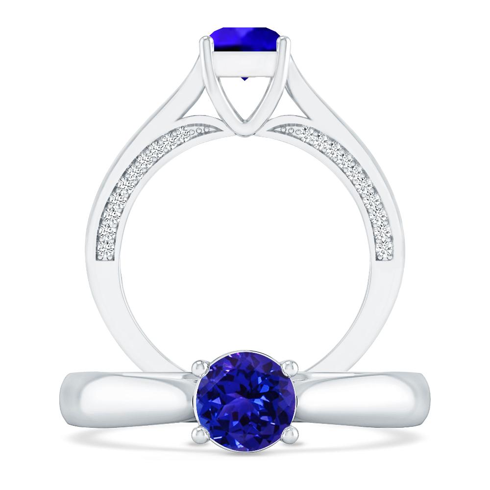 White Gold - Tanzanite