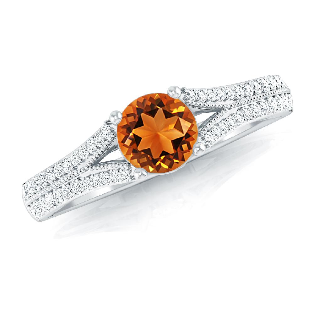 White Gold - Citrine