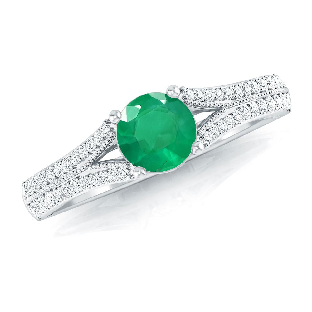 White Gold - Emerald