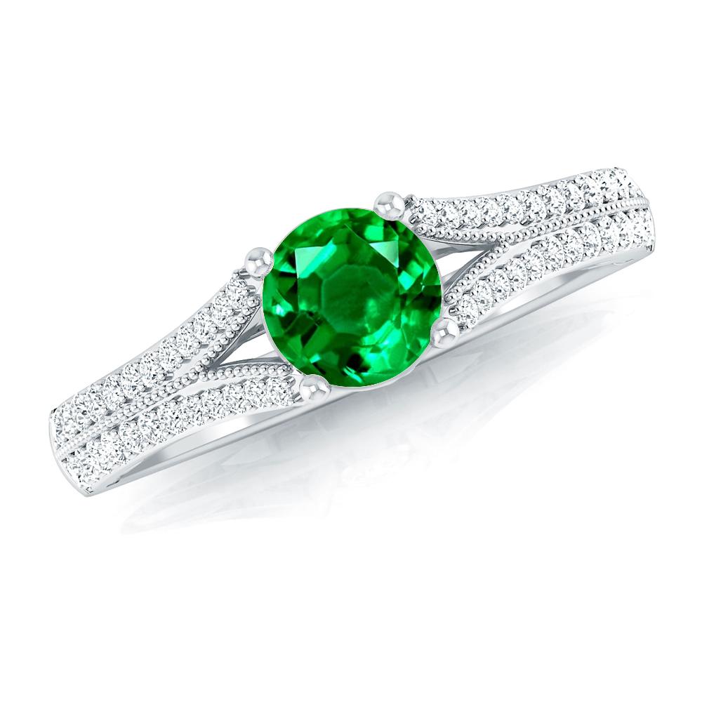 White Gold - Emerald