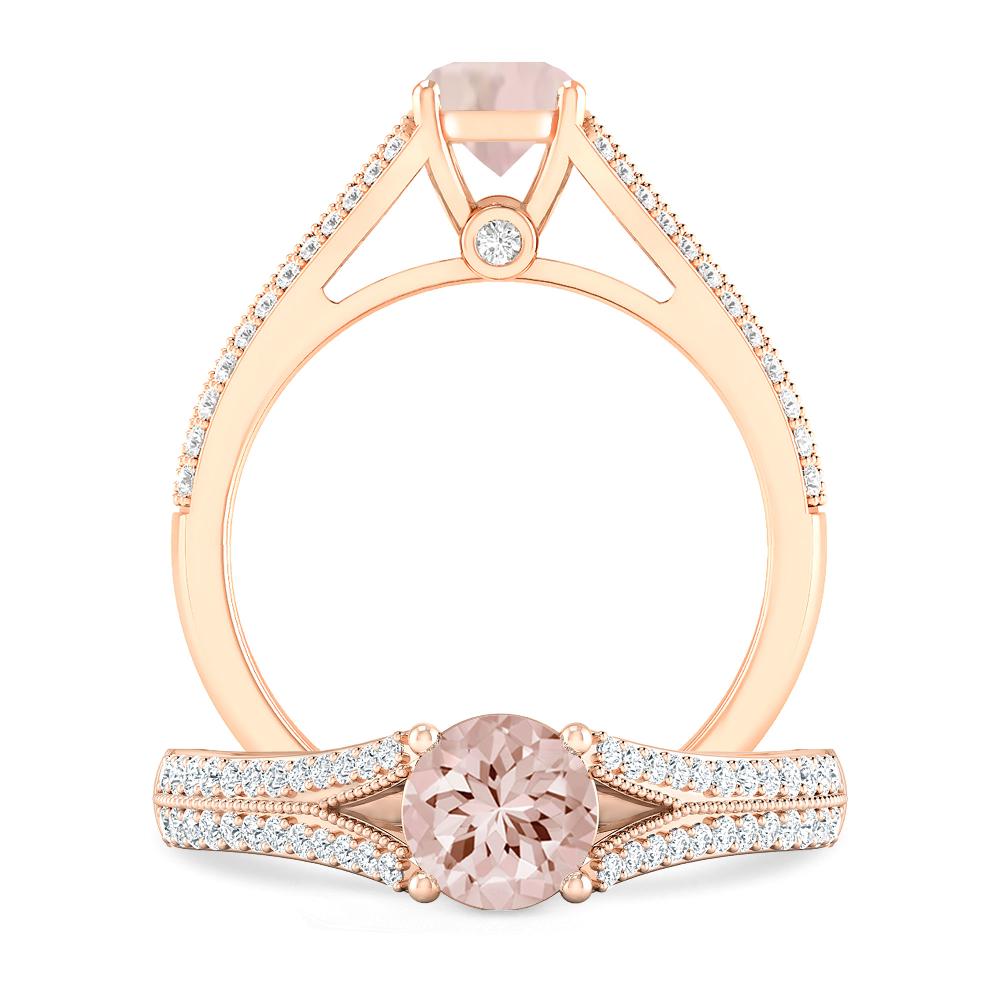 Rose Gold - Morganite