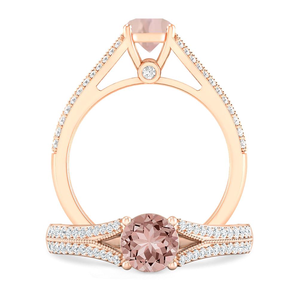 Rose Gold - Morganite