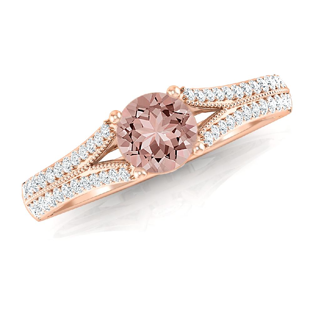 Rose Gold - Morganite