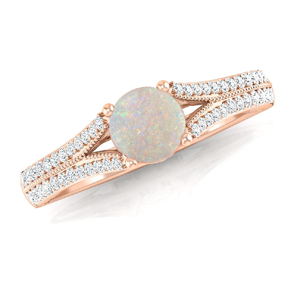 Rose Gold - Opal