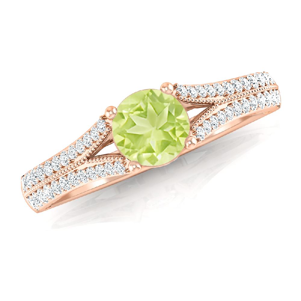 Rose Gold - Peridot