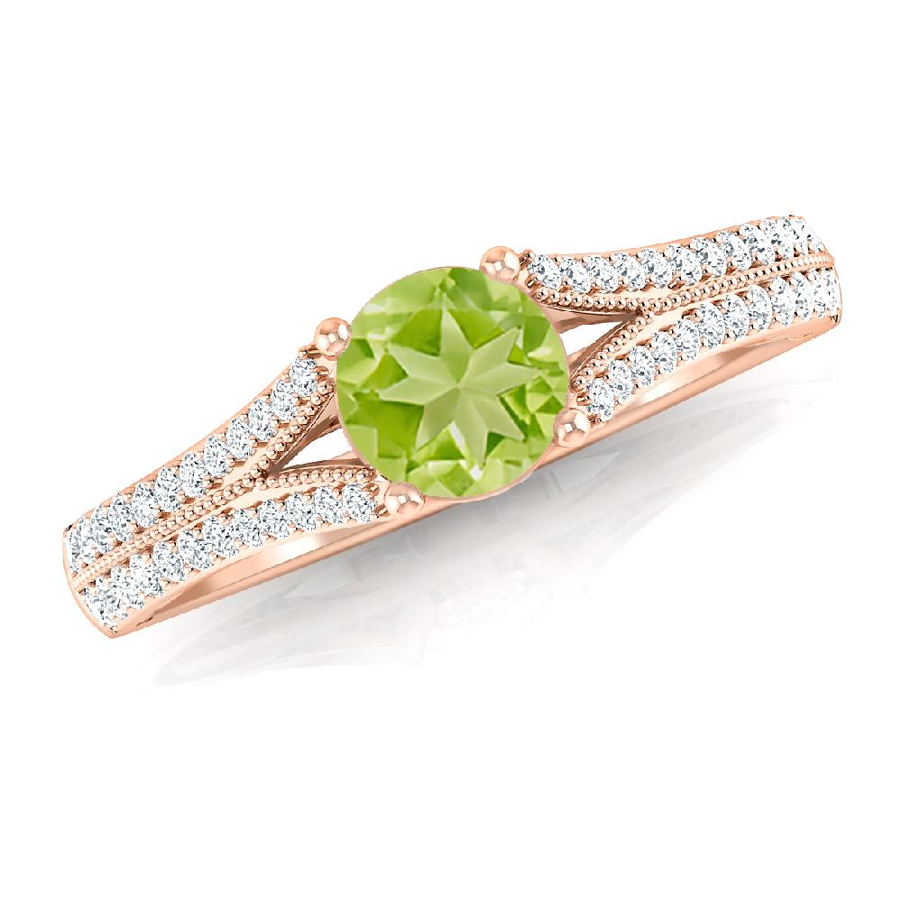 Rose Gold - Peridot