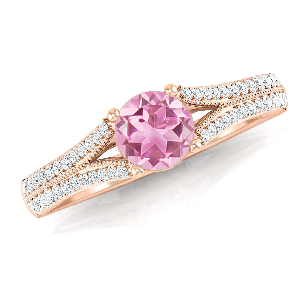 Rose Gold - Pink Tourmaline