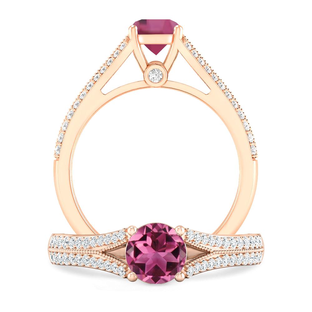 Rose Gold - Pink Tourmaline