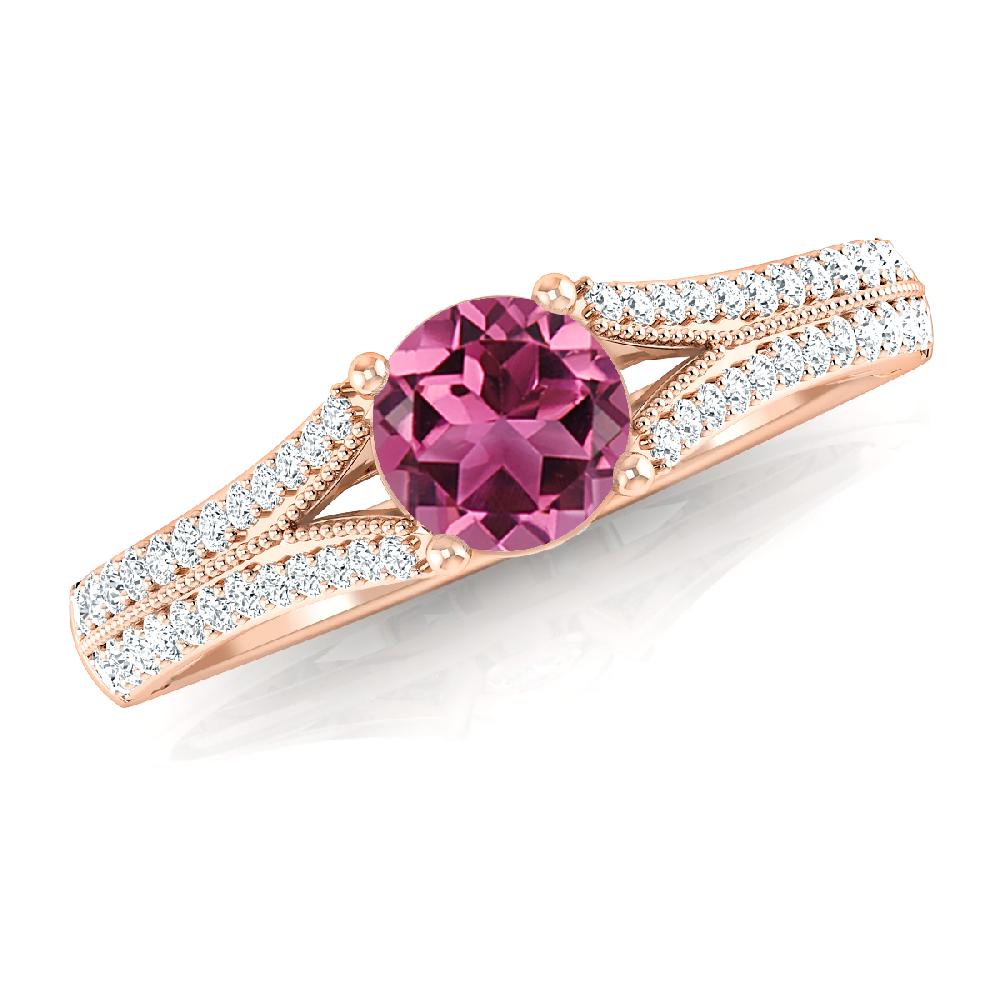 Rose Gold - Pink Tourmaline