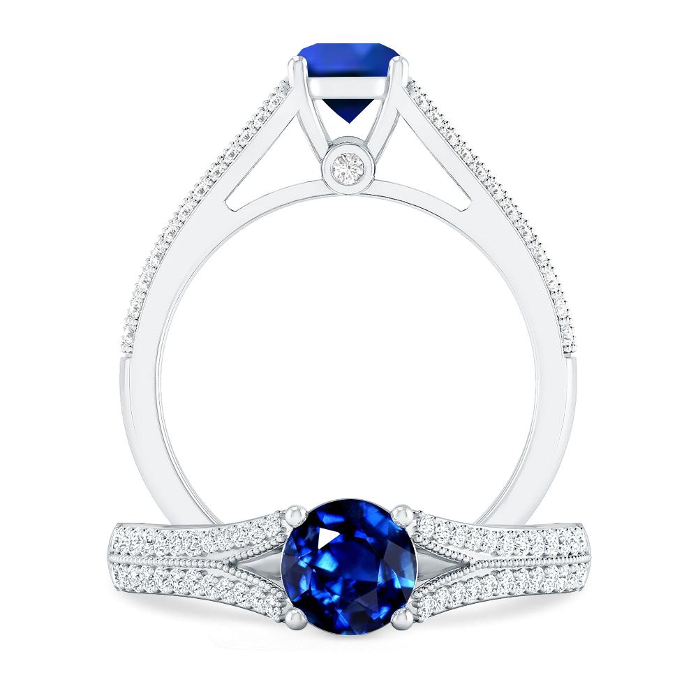 White Gold - Sapphire