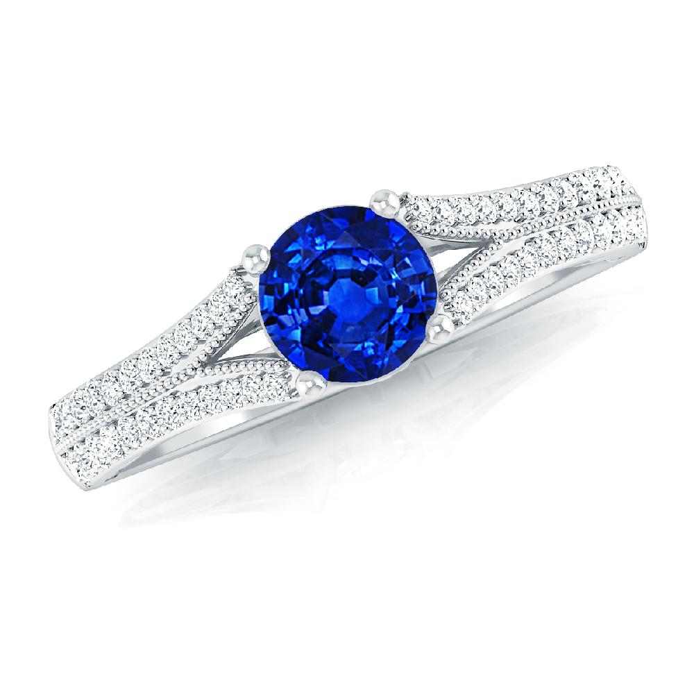 White Gold - Sapphire