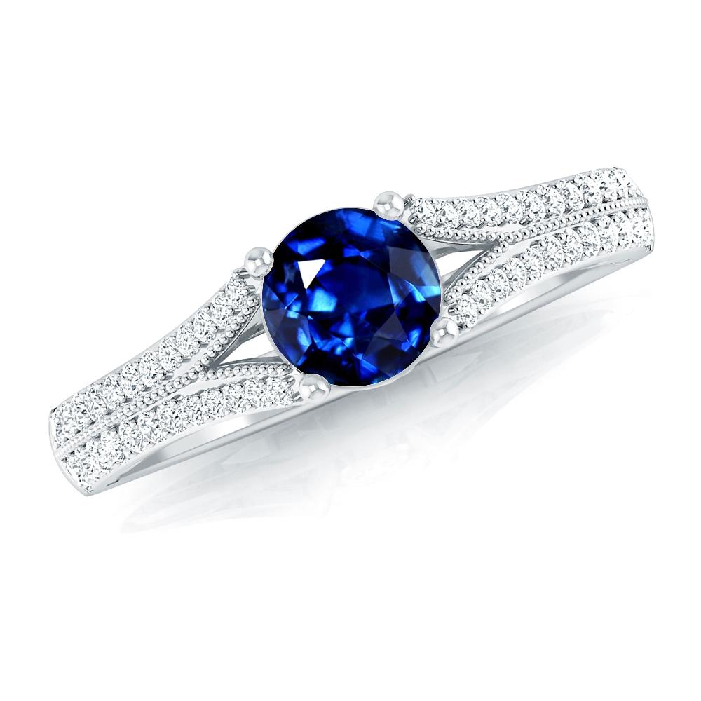 White Gold - Sapphire