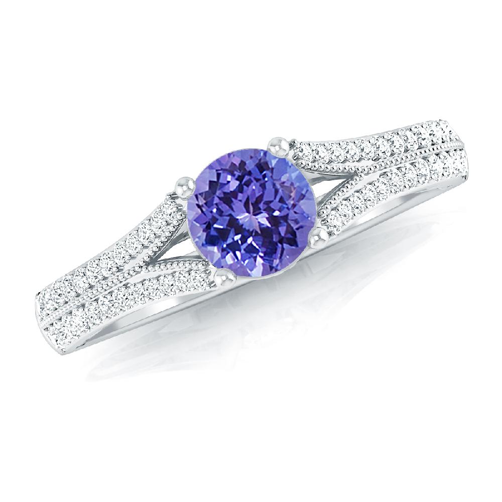 White Gold - Tanzanite