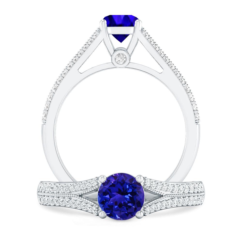 White Gold - Tanzanite