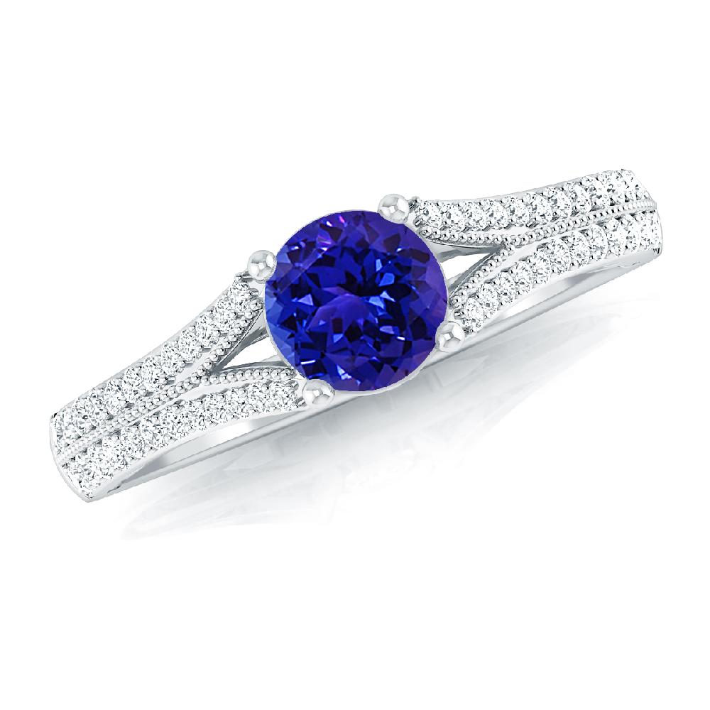 White Gold - Tanzanite