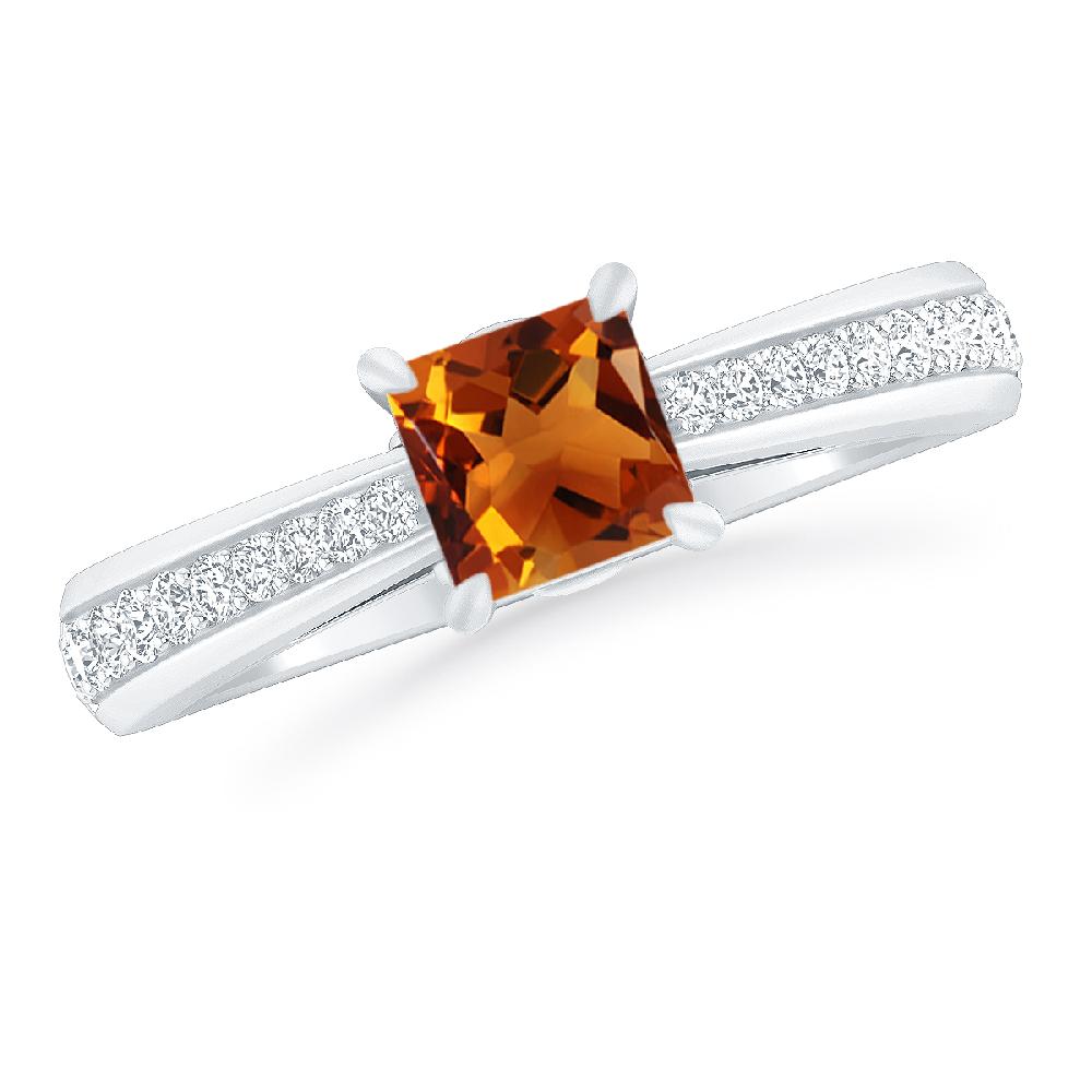 White Gold - Citrine