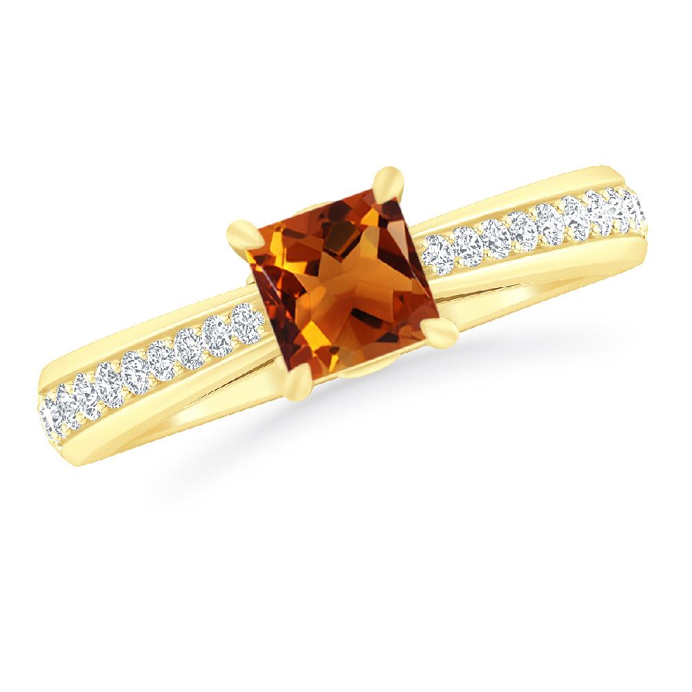 Yellow Gold - Citrine