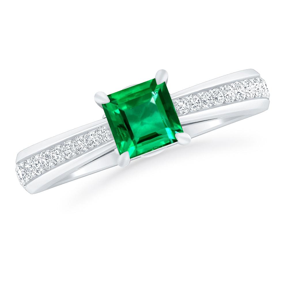 White Gold - Emerald