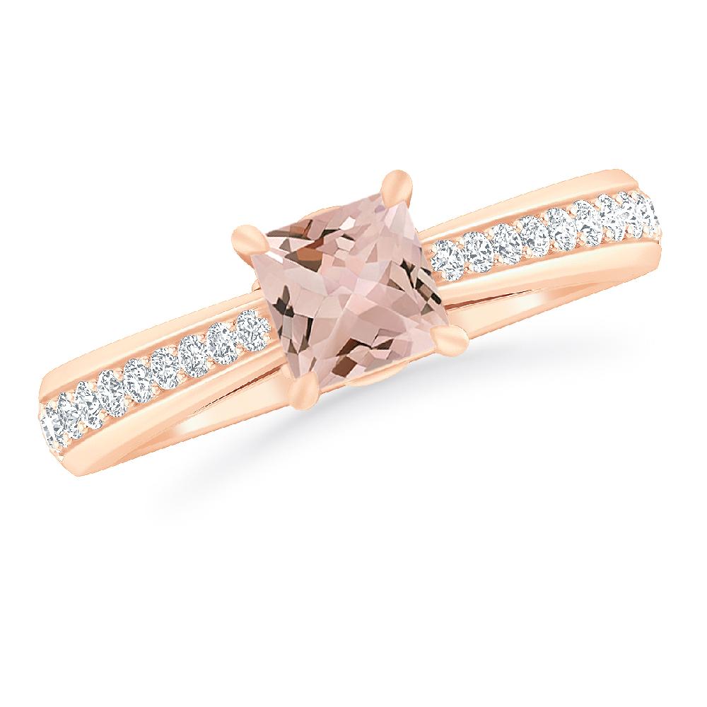 Rose Gold - Morganite