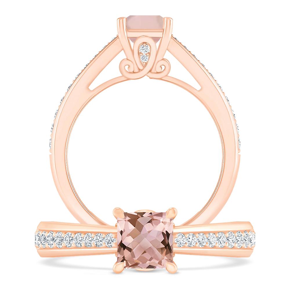 Rose Gold - Morganite