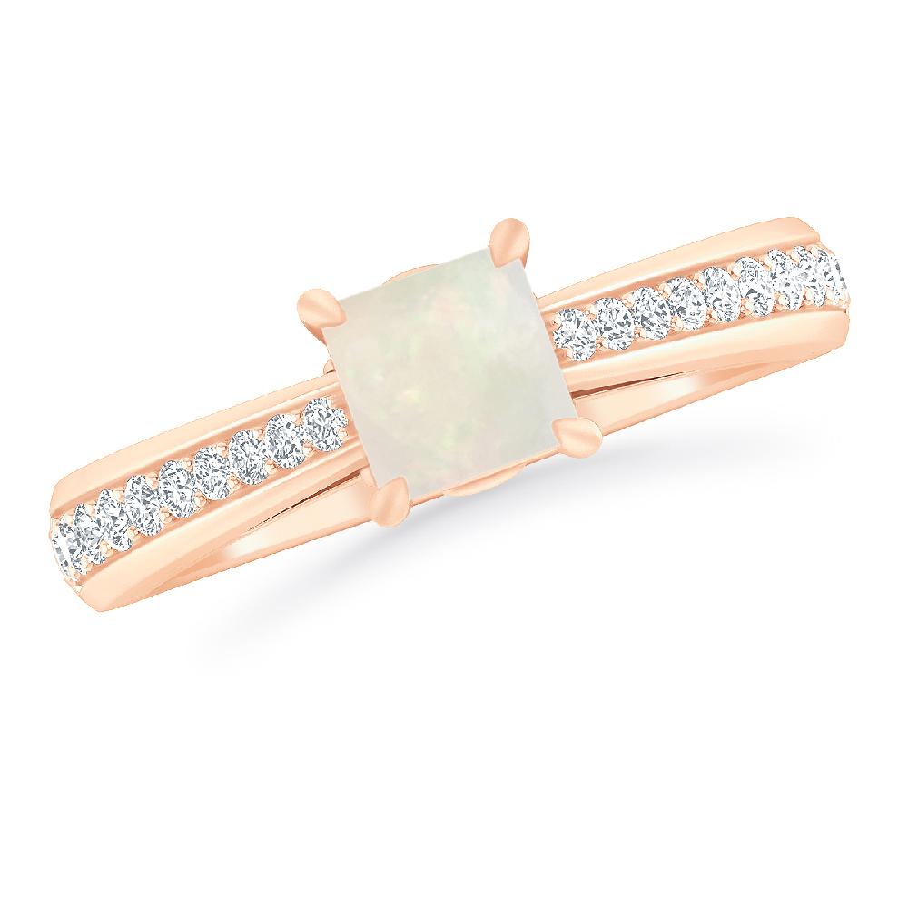 Rose Gold - Opal