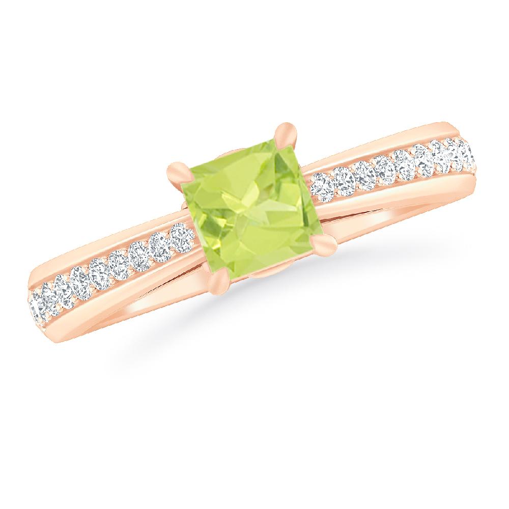 Rose Gold - Peridot