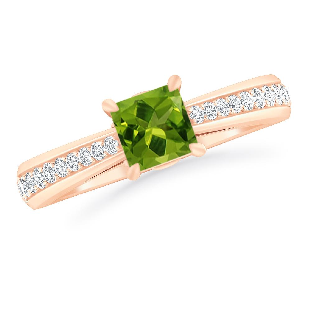 Rose Gold - Peridot