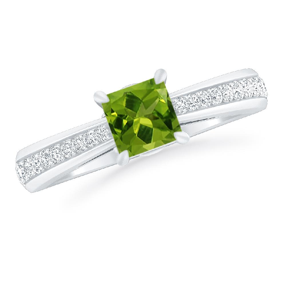 White Gold - Peridot