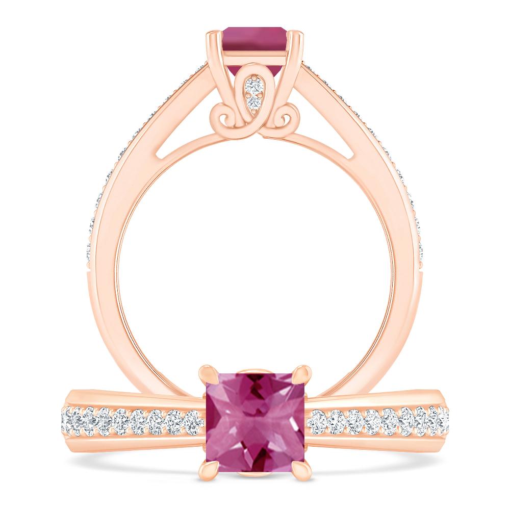 Rose Gold - Pink Tourmaline