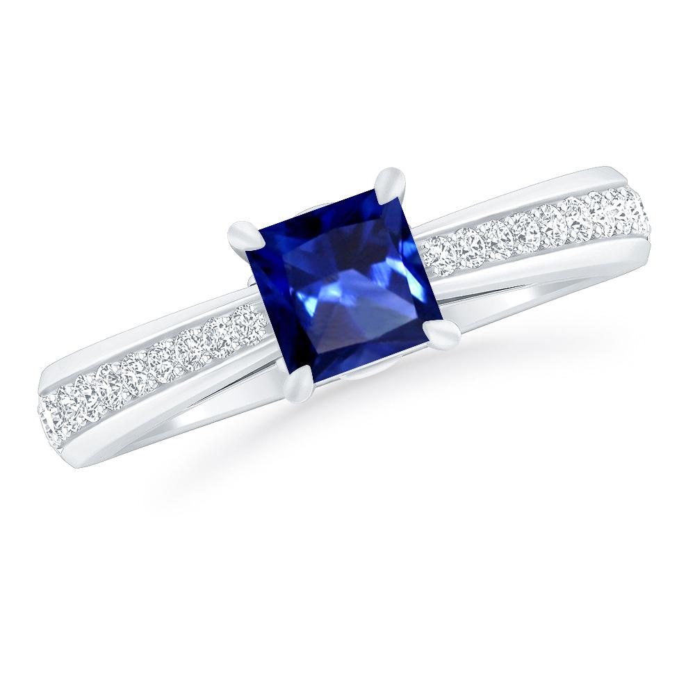 White Gold - Sapphire