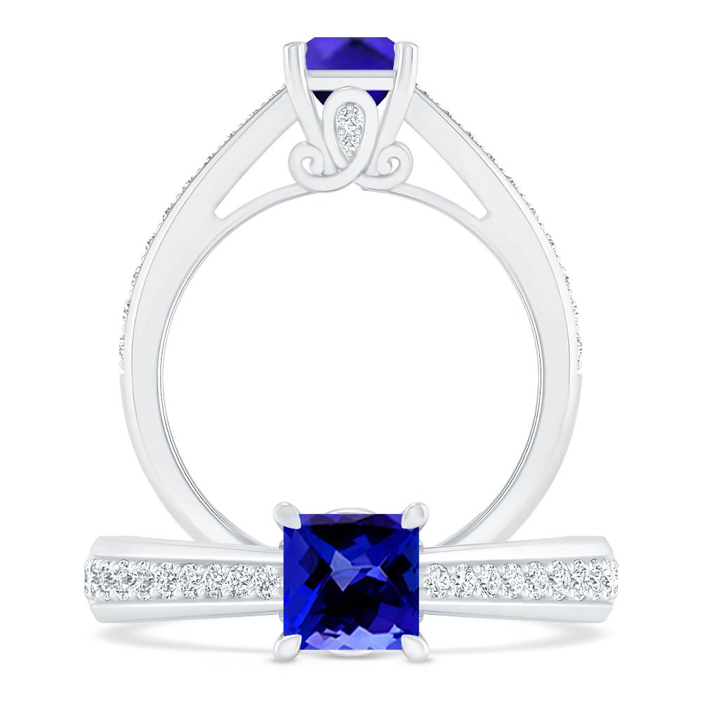 White Gold - Tanzanite