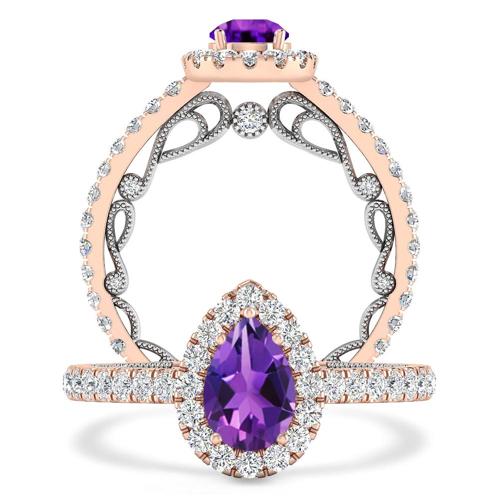 Rose Gold - Amethyst