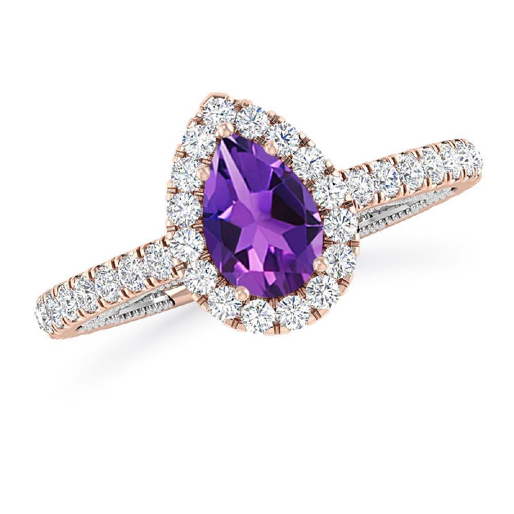 Rose Gold - Amethyst