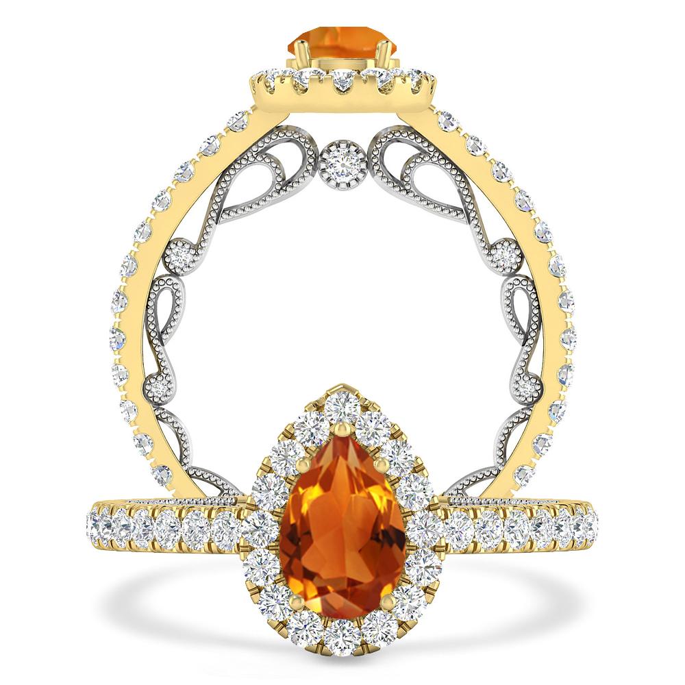 Yellow Gold - Citrine