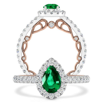 White Gold - Emerald