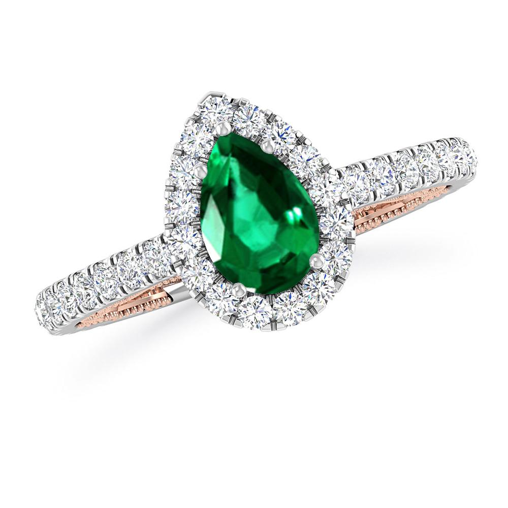 White Gold - Emerald