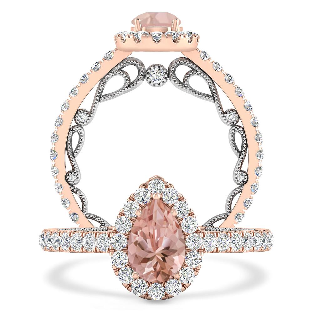 Rose Gold - Morganite