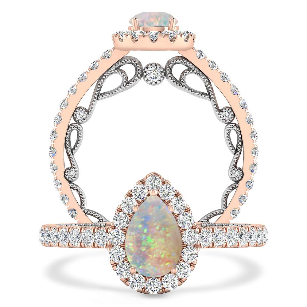 Rose Gold - Opal