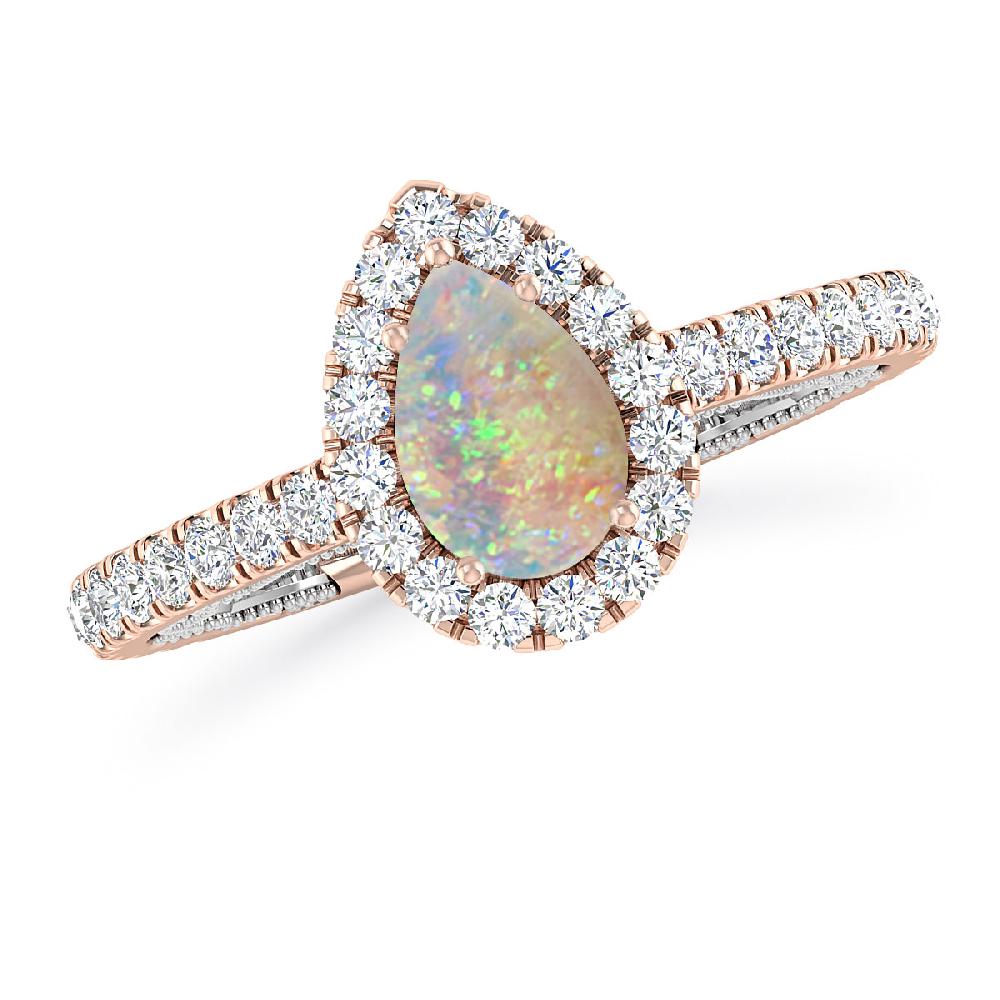 Rose Gold - Opal